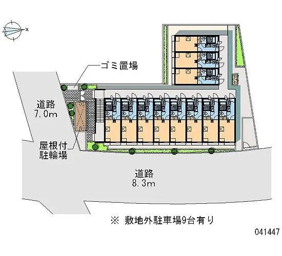 ★手数料０円★柏市増尾２丁目　月極駐車場（LP）